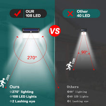 Carica l'immagine nel visualizzatore di Gallery, Luce Solare LED Esterno, Kilponen 108 Super Luminosa Lampada con... - Ilgrandebazar