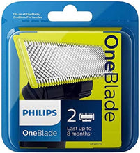 Carica l'immagine nel visualizzatore di Gallery, Philips QP220/50 OneBlade Lama di Ricambio, Confezione da 2 Pezzi