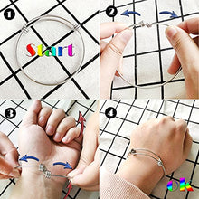 Carica l'immagine nel visualizzatore di Gallery, Lauhonmin, braccialetto dell’amicizia rigido con scritta, idea regalo per... - Ilgrandebazar