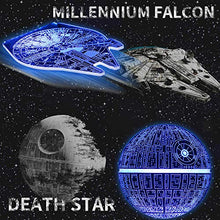 Carica l'immagine nel visualizzatore di Gallery, Lampada 3D Star Wars Regalo Perfetto, 16 Colori Dimmerabile Lamp Illusion... - Ilgrandebazar