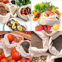 Carica l'immagine nel visualizzatore di Gallery, [Senza plastica]Sacchetti riutilizzabili , Sacchetti di Frutta e Verdura,...