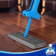 Carica l'immagine nel visualizzatore di Gallery, MR. SIGA Dual Action Self-Wringing Flipping Flat Mop - Wet &amp; Dry Mopping in... - Ilgrandebazar
