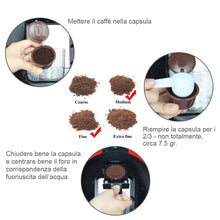 Carica l'immagine nel visualizzatore di Gallery, Lictin Capsule per caffè ricaricabili capsule dolce 3 Pack, Marrone(3 Pezzi) - Ilgrandebazar