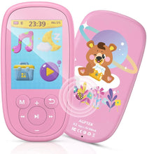 Carica l'immagine nel visualizzatore di Gallery, MP3 Bambini, AGPTEK Lettore MP4 con Grande schermo da 2,4 Pollichi Rosso