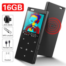 Carica l'immagine nel visualizzatore di Gallery, Lettore MP3 da 16 GB con Bluetooth 4.2, SUPEREYE Audio 1.8 pollici, Black - Ilgrandebazar