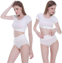 Carica l'immagine nel visualizzatore di Gallery, FALARY Mutande Vita Alta Donna in Cotone, Pacco da 5