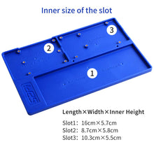 Carica l'immagine nel visualizzatore di Gallery, GeeekPi Raspberry Pi 4 Holder ABS Breadboard Holder,5 in 1 Base Blu