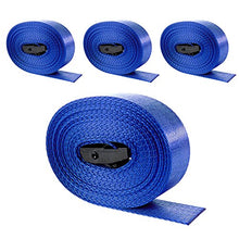Carica l'immagine nel visualizzatore di Gallery, Comius Cinghie Fissaggio, 4 PCS Di Fissaggio Con Chiusura A Blu - Ilgrandebazar