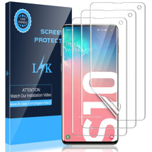 Carica l'immagine nel visualizzatore di Gallery, LK [3 Pezzi] Pellicola Protettiva per Samsung Galaxy S10, [Copertura... - Ilgrandebazar