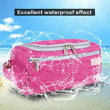 Carica l'immagine nel visualizzatore di Gallery, Eono by Amazon - Beauty Case da Viaggio Appendibile Borsa per Toilette Fucsia