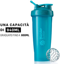 Carica l'immagine nel visualizzatore di Gallery, BlenderBottle Classic Loop Shaker per frullati di Proteine