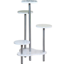 Carica l'immagine nel visualizzatore di Gallery, Kesper Supporto per Fiori, Bianco/Grigio 64.5 x 72.5 x 46 cm, White/Grey - Ilgrandebazar