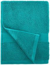 Carica l'immagine nel visualizzatore di Gallery, AmazonBasics - Set di 2 asciugamani da bagno che non Verde Turchese - Ilgrandebazar