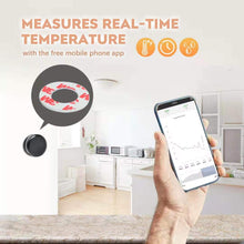 Carica l'immagine nel visualizzatore di Gallery, Newkiton Termometro wireless con sensore di temperatura, compatibile con...