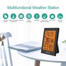 Carica l'immagine nel visualizzatore di Gallery, Stazione Meteorologica Wireless, Lgrometro Termometro Digitale arancia