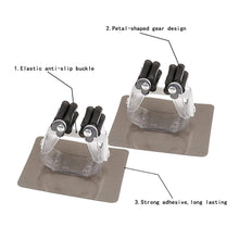 Carica l'immagine nel visualizzatore di Gallery, Mop Holder,MEZOOM 8 Pezzi di Scopa Holder Autoadesiva Montaggio a argento