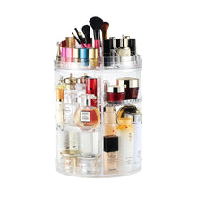 Carica l'immagine nel visualizzatore di Gallery, Organizzatore di trucco, espositore cosmetico Rotating Organizer, Trasparente