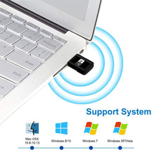 Carica l'immagine nel visualizzatore di Gallery, Adattatore WiFi Scheda di Rete AC 600Mbps Nessun Bisogno Driver - Ilgrandebazar