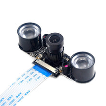 Carica l'immagine nel visualizzatore di Gallery, HiLetgo Raspberry Pi Camera 5MP OV5647 Adjustable-Focus Webcam Night Vision... - Ilgrandebazar