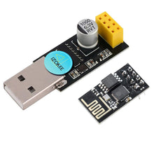 Carica l'immagine nel visualizzatore di Gallery, IZOKEE ESP8266 ESP-01 Serial WiFi Modulo con Adattatore USB a + - Ilgrandebazar