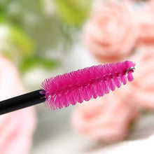 Carica l'immagine nel visualizzatore di Gallery, G2PLUS, 100 pennelli da ciglia per mascara, strumenti usa e Rosa Rossa + Nera - Ilgrandebazar