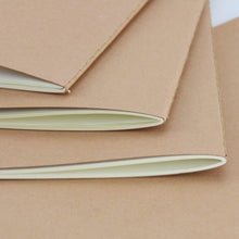 Carica l'immagine nel visualizzatore di Gallery, VEESUN Blocco Note A5 Set da 10, Quaderno Schizzi per A5/10Pcs, Beige.