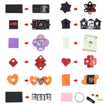 Carica l'immagine nel visualizzatore di Gallery, ZEEYUAN Explosion Box, Scrapbook Creative DIY Album Box - Ilgrandebazar