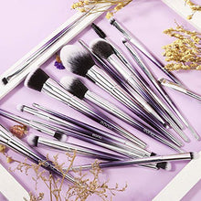 Carica l'immagine nel visualizzatore di Gallery, Eono by Amazon - Pennelli Make Up Vegani Set 17Pcs Pennello Farbverlauf Lila