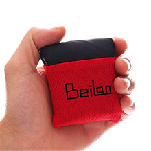 Carica l'immagine nel visualizzatore di Gallery, BeiLan Coperta Mini Pocket picnic bene di (Nero &amp; Rosso) - Ilgrandebazar
