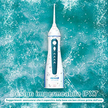 Carica l'immagine nel visualizzatore di Gallery, Idropulsore Dentale Portatile, NICWELL Irrigatore Orale Professionale 4...