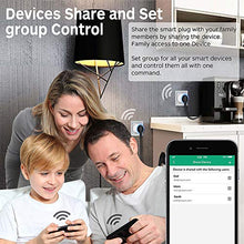 Carica l'immagine nel visualizzatore di Gallery, bakibo Presa Intelligente Wifi Compatibile con Alexa Echo, Google Home, Mini...