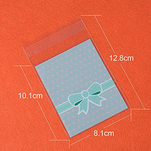 Carica l'immagine nel visualizzatore di Gallery, (8*10cm + 3cm) 200pz Sacchetti Plastica Piccoli Sacchettini Bustine...