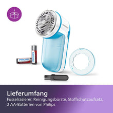 Carica l'immagine nel visualizzatore di Gallery, Philips Levapelucchi Elettrico - Leva Pallini per Vestiti, Blu (GC026/00)