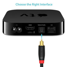 Carica l'immagine nel visualizzatore di Gallery, Syncwire Cavo Ottico Audio Digitale 1.8M Toslink Platinum 1.8m