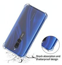 Carica l'immagine nel visualizzatore di Gallery, QHOHQ Cover per Xiaomi Redmi 8, Custodia Trasparente