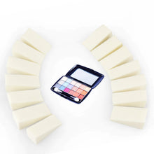 Carica l'immagine nel visualizzatore di Gallery, Circa 40 spugne triangolari per trucco, cosmetici, nail art, white - Ilgrandebazar