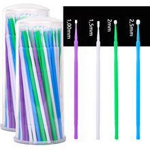 Carica l'immagine nel visualizzatore di Gallery, LAOYE 200 tamponi di precisione con 4 Misure per Riparare Danni alla Vernice... - Ilgrandebazar
