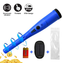 Carica l'immagine nel visualizzatore di Gallery, Pinpointer Portatile con Rilevatore di Metalli sonda per fondina Blu