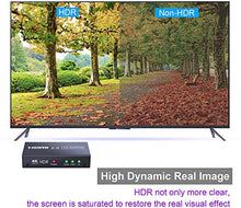 Carica l'immagine nel visualizzatore di Gallery, ESYNiC HDMI 2.0 Splitter 2 Vie Supporta 4K@60Hz YUV 4:4:4 e...