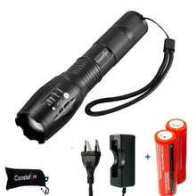 Carica l'immagine nel visualizzatore di Gallery, Torcia elettrica XML T6 LED Fuoco Regolabile,(1200lm; Impermeabile... - Ilgrandebazar