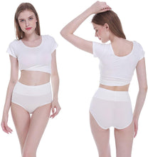 Carica l'immagine nel visualizzatore di Gallery, FALARY Mutande Vita Alta Donna in Cotone, Pacco da 5