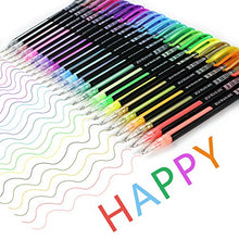 Carica l'immagine nel visualizzatore di Gallery, Ciaoed Set di 48 Penne Gel Glitter Multicolore Colorate Roller per... - Ilgrandebazar