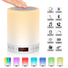 Carica l'immagine nel visualizzatore di Gallery, Lampada Altoparlante Bluetooth, JOLVVN Luce Notturna Bambino MP3 Bianco - Ilgrandebazar
