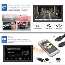 Carica l'immagine nel visualizzatore di Gallery, 2 Din Android 7.1 In Dash Video Player, KX1018 Musica S3 Quad Core 16GB ROM - Ilgrandebazar