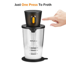 Carica l'immagine nel visualizzatore di Gallery, SIMPLETASTE Schiumalatte Elettrico Automatico Professionale, Montalatte a...