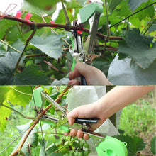 Carica l'immagine nel visualizzatore di Gallery, Legatrice per Piante, Tying Macchina Strumento Nastro a Mano Legare Verde - Ilgrandebazar