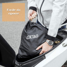 Carica l'immagine nel visualizzatore di Gallery, LOETAD Coprigambe Universale Scooter Impermeabile e Antivento Nero Sacchetto... - Ilgrandebazar