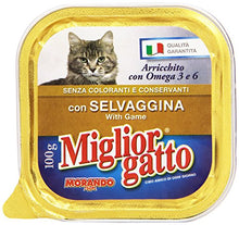 Carica l'immagine nel visualizzatore di Gallery, Miglior Gatto - Alimento Completo Per Gatti, Con Selvaggina - 100 G