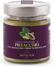 Carica l'immagine nel visualizzatore di Gallery, Agrisicilia Crema Spalmabile al Pistacchio con Pistacchio Verde di Bronte Dop - 200 g