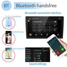 Carica l'immagine nel visualizzatore di Gallery, Android Autoradio GPS Navi 2 Din Lettore Stereo 250 x 145 x 40 mm, nero - Ilgrandebazar